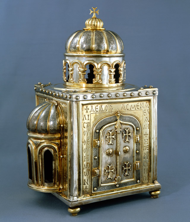Reliquary of St. Anastasios the Persian, detail