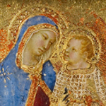 Reliquary with Madonna and Child with Saints, detail